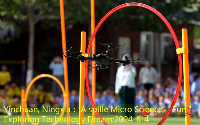 Yinchuan, Ningxia： Å spille Micro Science ＂Fun＂ Exploring Technology Dream